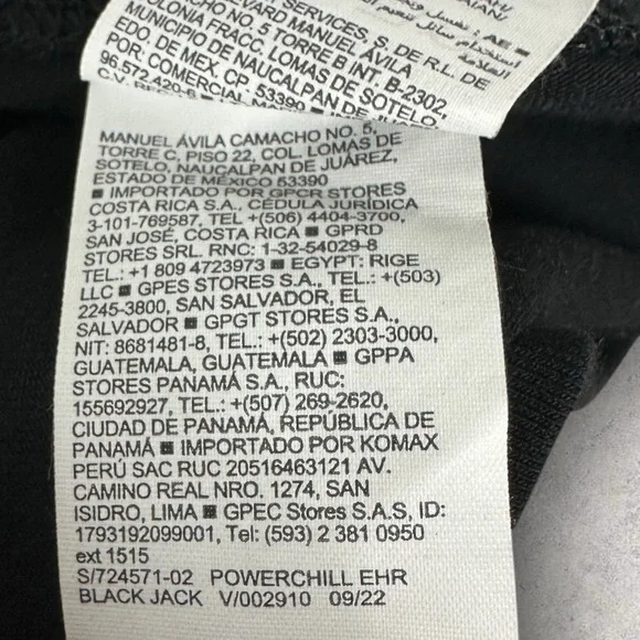 Old Navy Extra High Rise Wide Leg Go Dry Black Leggings Womens Size 3X Pants - Picture 12 of 14